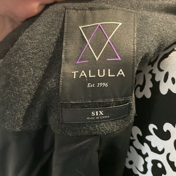 Talula dark Grey Blazer - Picture 4 of 4